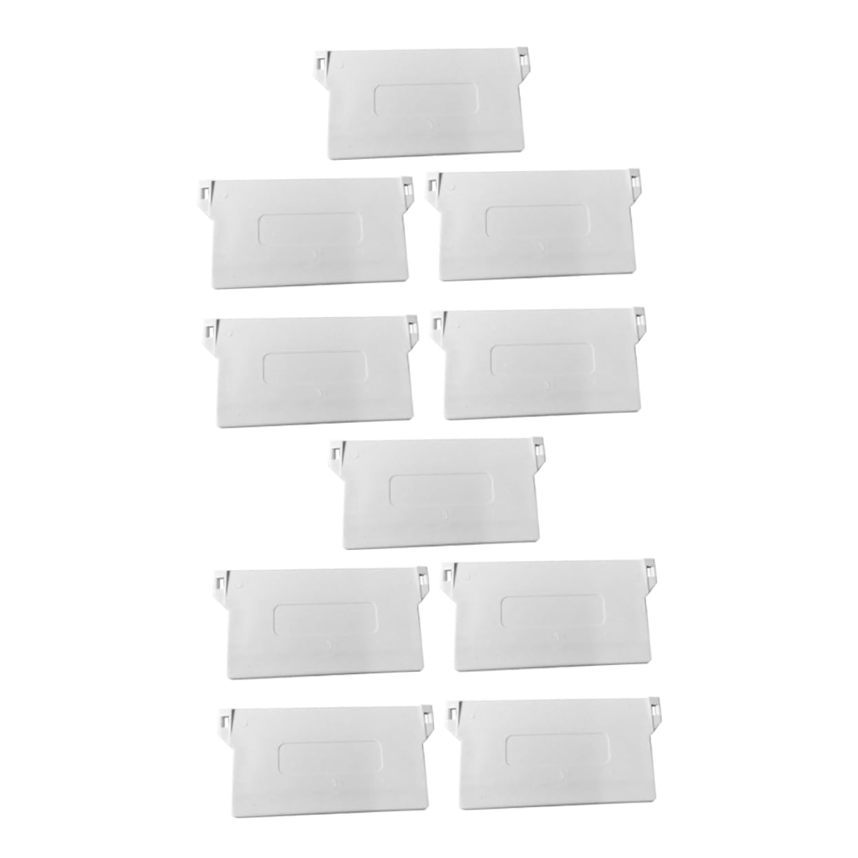 ABOOFAN 48pcs Vertical Blind Bottom Weights Plastic Accessories for Vertical Blinds Easy Replacement for Worn Weights for Home Use Living Rooms Bedrooms and More