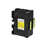 【pomme】 GC41YH イエロー 顔料 お得な2本セット 增量 リコー対応 互換インク 残量表示機能付 ISO14001/ISO9001認証工場 (GC41 GC41H)