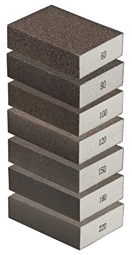 Spugna abrasiva grana grossa 20 Set i Robuste 80