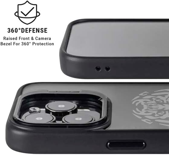 Skinit Kickstand Phone Case Compatible with iPhone 14 Pro Max - Officially Licensed LSU Geaux Tigers Design