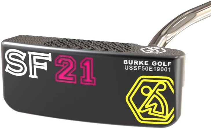 BURKE Golf Putter - Premium Blade Putter 2022 Special Fit 21/27, Golf Putters for Men Right Handed with Headcover and Trip