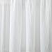 No. 918 Tayla Crushed Texture Semi-Sheer Rod Pocket Curtain Panel, 50