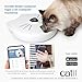 Ca PIXI Intelligenter Futternapf für 6 Portionen mit Edelstahlschale für Katzen