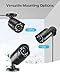 ZOSI 1080P Cámara de Vigilancia Exterior para CCTV Kit de Cámaras Seguridad Sistema de Videovigilancia Imagen de ZOSI 1080P Cámara de Vigilancia Exterior para CCTV Kit de Cámaras Seguridad Sistema de Videovigilancia