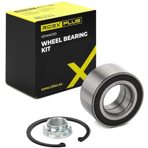 RIDEX PLUS Kit de roulement de roue 654W0169P des deux côtés du pont arrière des deux côtés de l'essieu avant Diamètre intérieur: 44,9mm Diamètre extérieur: 85,1mm avec bague ABS