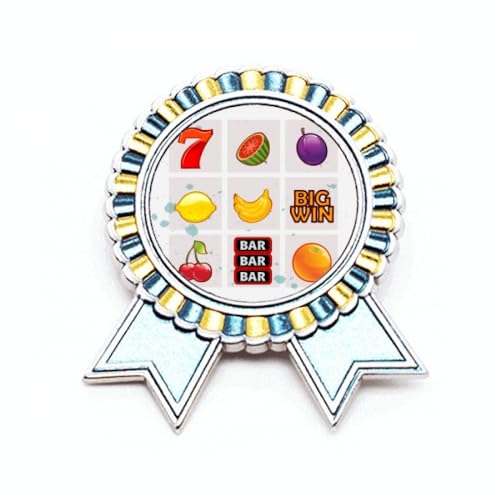 Broche en forme de fruit illustration numérique dessin animé accessoire métal M