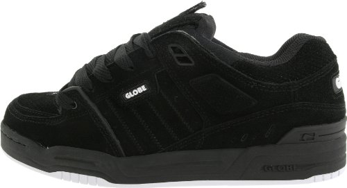 Image of Globe Men's Fusion Skate Shoe,Black Suede,9.5 D(M) US