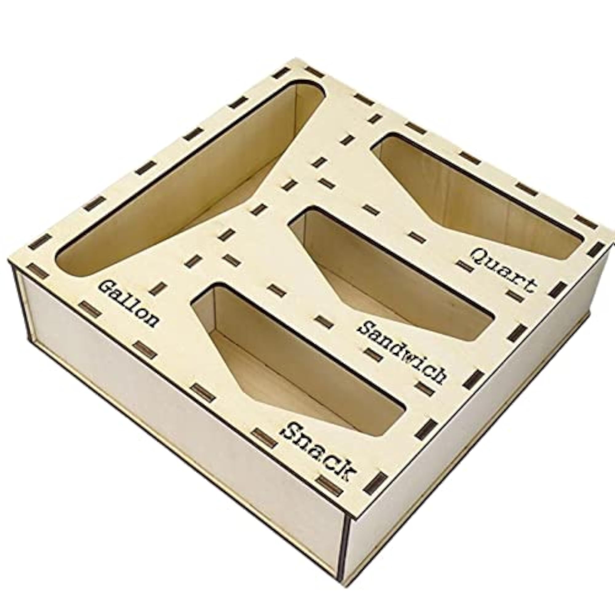 Kitchen Baggie Organizer for Food Storage, Space Saver