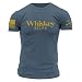 Grunt Style Outdoors Whiskey Helps Men's T-Shirt, Color Grey, Size Large