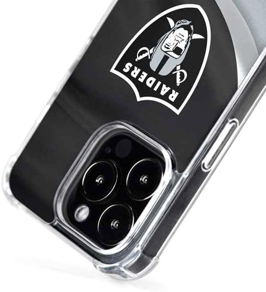 Skinit Phone Case Compatible with MagSafe iPhone 16 Pro Max - Officially Licensed NFL Las Vegas Raiders Design