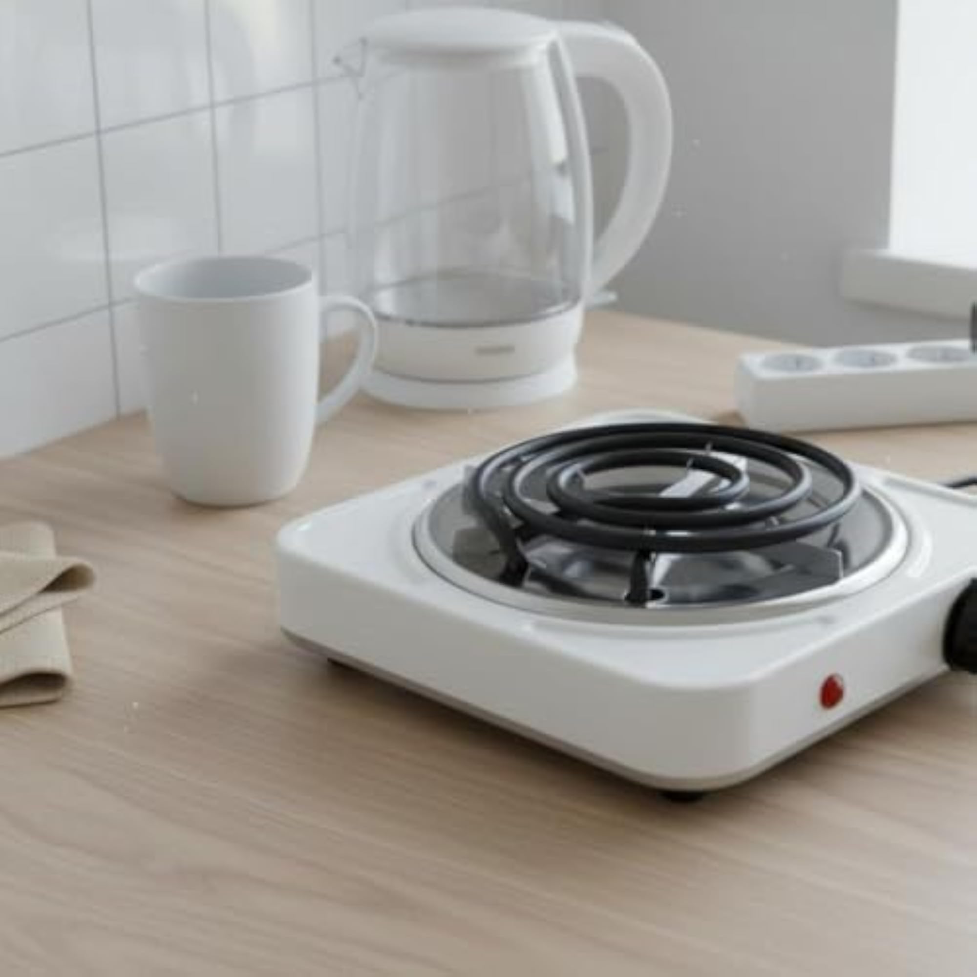 Single Coil Electric Hot Plate, 1000W Power