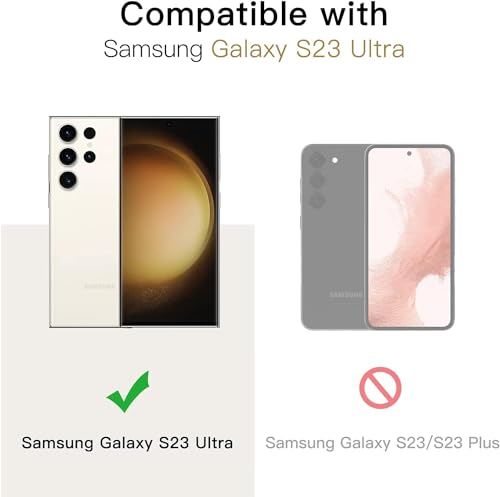 Image of Skinomi Camera Lens Protector Compatible with Samsung Galaxy S23 ultra 5G [Anti-Scratch] Premium Tempered Glass Film Aluminum Alloy Lens Ring Cover, Gold Titanium