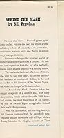 Behind the Mask: An Inside Baseball Diary B000GLV7KK Book Cover