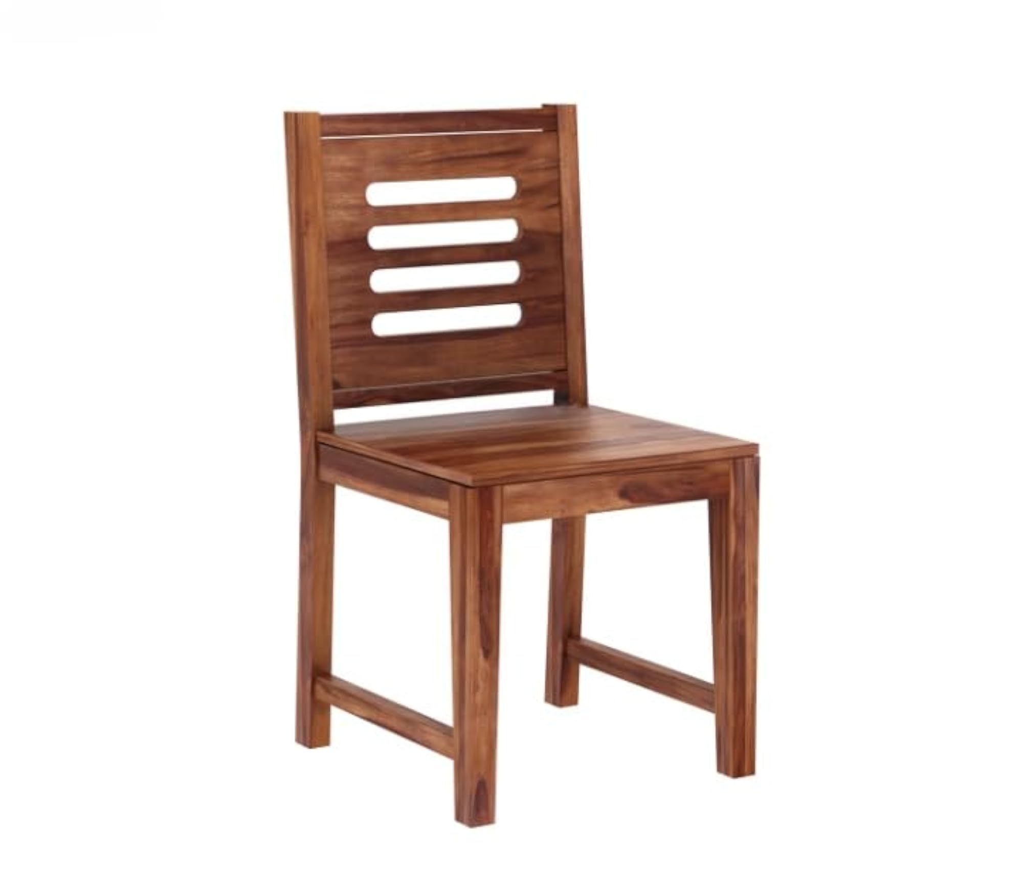 Solid Sheesham Wood Dining Chair for Multipurpose Use, Set of 2