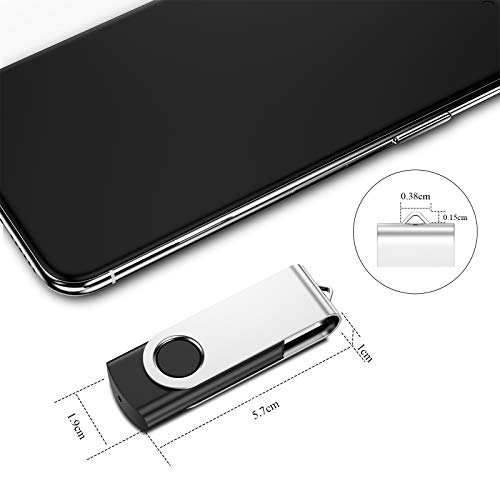 VIEKUU USB Stick 8 GB,USB 3.0 Speicherstick mit Einer maximalen Geschwindigkeit von 120MB/s.Drehbarer… – Bild 4