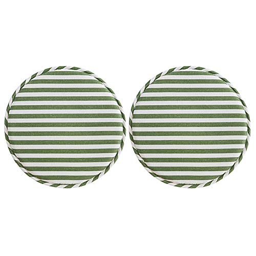NOVWANG High Stool Chair Pads Round Non Slip Seat Cushions Bar Chair Cushion Set with Elastic Ties Hooks 13 Inch Pack of 2 NOVWANG High Stool Chair Pads Round Non Slip Seat Cushions Bar Chair Cushion Set with Elastic Ties Hooks 13 Inch Pack of 2