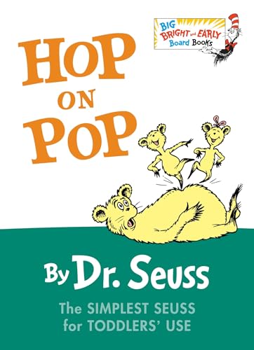Image of Hop on Pop: The Simplest Seuss for Younger Use (Larger Trim Size) (Big Bright & Early Board Book)
