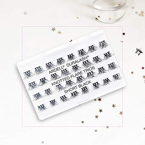 Ardell False Eyelashes Double Trio Individuals Short Black 4 Pack