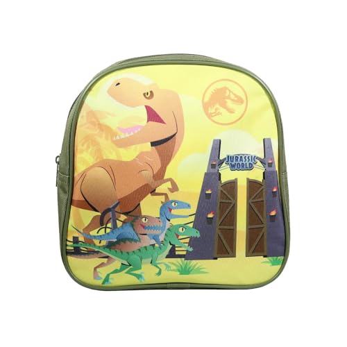Bagtrotter Mochila Kindergarten 24 cm Jurassic World Dinosaur Yellow
