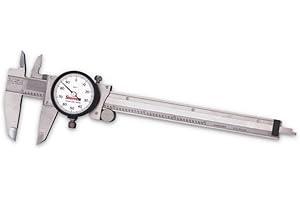 Starrett Dial Slide Caliper: Precision Measurement with Fitted Case