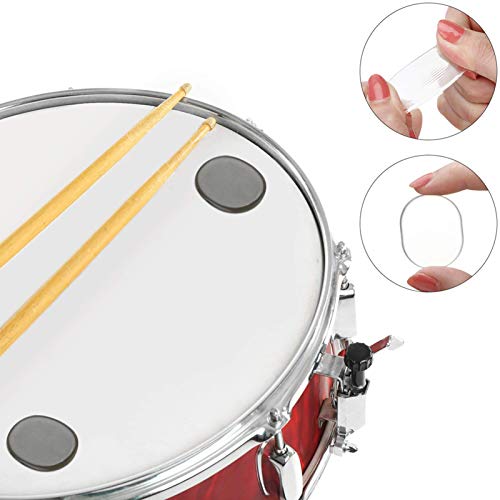 JIEBA Conjunto de 1 par de escovas de tambor retráteis, 1 par de pincéis de bambu de 19 varões, 1 pa