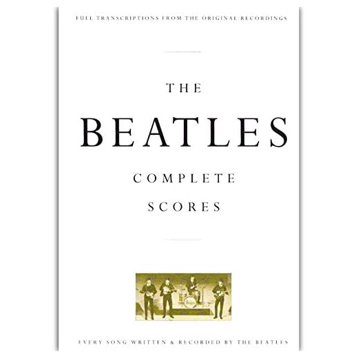 BEATLES COMPLETE SCORES BOX (Transcribed Score)