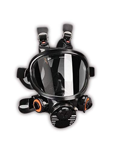 Image of 3M 00051138542580 7800 Seriesfull Facepiece Reusable Respirator, Capacity, Volume, Silicone, Medium, Black