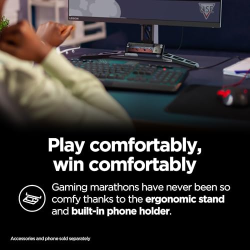 Image of Lenovo Legion Y27h-30 Monitor - Gaming Monitor - 27 inch QHD Display - Overclocked 180z Refresh Rate - Lenovo Artery Software - AMD FreeSync Premium - 0.5ms MPRT - Raven Black NearEdgeless Design