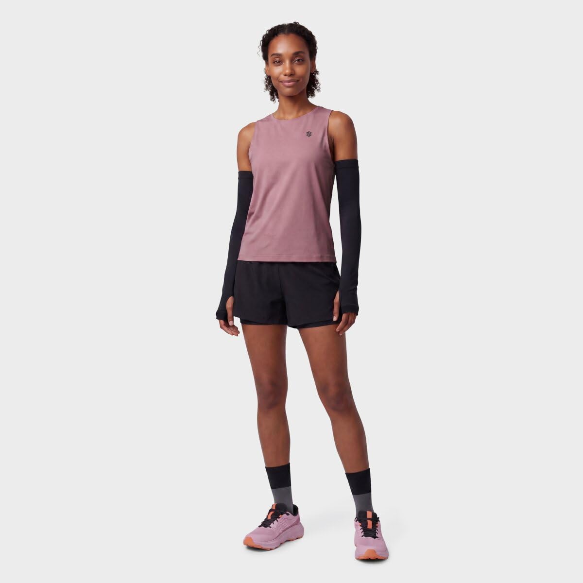SIROKO - Trailrunning-Tanktop für Damen Volt-W Purple