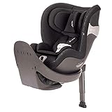 CYBEX Sirona S with SensorSafe, Convertible Car Seat, 360° Rotating Seat, Rear-Facing or Forward-Facing Car Seat, Easy Installation, SensorSafe Chest Clip, Instant Safety Alerts, Urban Black