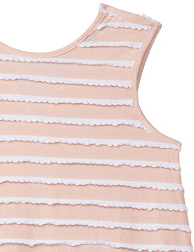Image of United Colors of Benetton Girl's Cotton Blend a-line Knee-Length Casual Dress