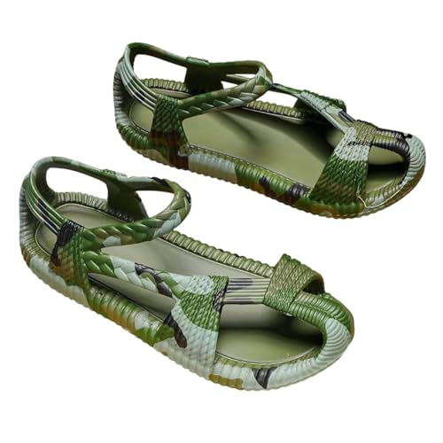 Grass Resistant Woven Shoes for Men Women Beach EVA Sandals Lightweight Outdoor Travel Summer Slippers