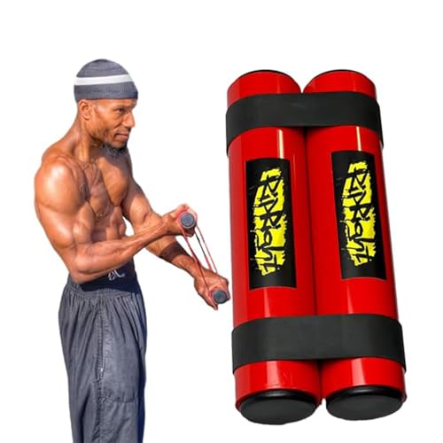 RipRight RipStick Resistance Training Exercise Sticks for Upper Body Shoulder and Joint Rehab Strength Training Muscle Building (Red/Black)