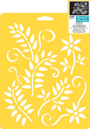 Delta CreativeStencil Mania 7x10 Climbing Vines