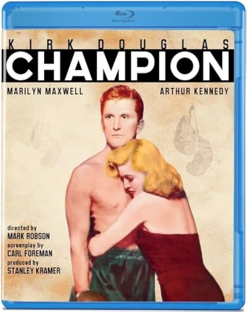 Amazon.com: Champion [Blu-ray] : Kirk Douglas, Marilyn