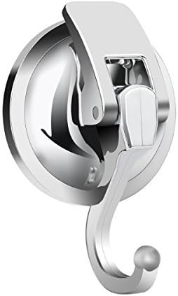 Heavy Duty Vacuum Suction Cup Hook Organizer for Kitchen&Bathroom Accessories Shower Towel loofah Bathrobe Sponge Coats Clothes Utensil Removable Holder Hanger