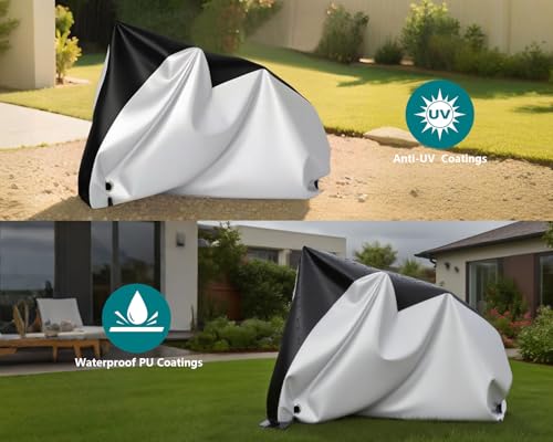 Funda para bicicleta eléctrica ds. impermeable con protección solar exterior 8