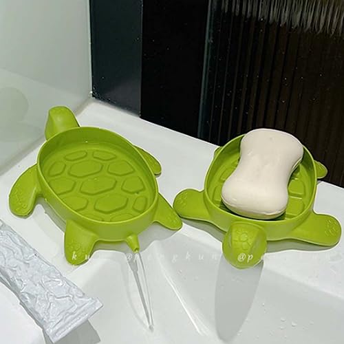 Box Slip Tail Drainage Design S Cartoon Dish for Bathroom Laundry Room Green Bathroom is for Use Most Seamlessly. Versatile All S Box S Holder Drain HolderDrainage BoxCartoon