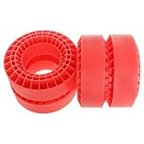 Keeda inserts en silicone rouge 108 x 42 mm pour pneus crawler photo 4