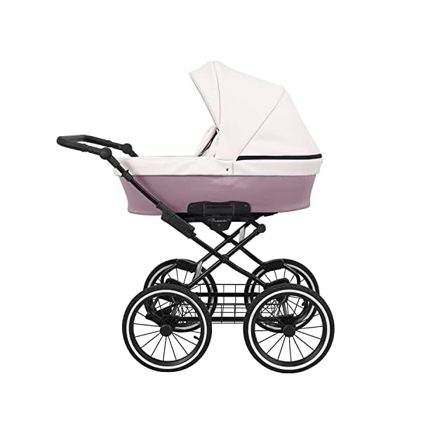 KUNERT Kinderwagen ROMANTIC retro Sportwagen Babywagen Babyschale Komplettset Kinder Wagen Set 1 in 1 – Bild 3