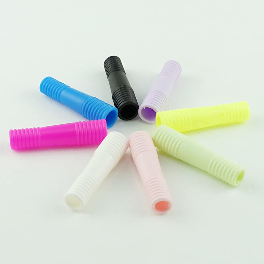12 tijeras de silicona para cutículas, para manicura, pedicura, tijeras de cutículas, tijeras de piel muerta, color aleatorio