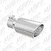 MBRP T5155 T304 Angled Rolled End Tip, 4" O.D, 3" Inlet, 10" Length