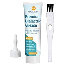 Dielectric Grease for Electrical Connections, Insulating & Waterproof Silicone Grease for Switches, Plugs, Battery Terminals, Automotive & Marine Use, Prevents Corrosion20g