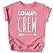 Cousin Crew Arrow T-Shirts and Bodysuits for Baby and Toddler Boy and Girls Fun Family Outfits Mauve Shirt