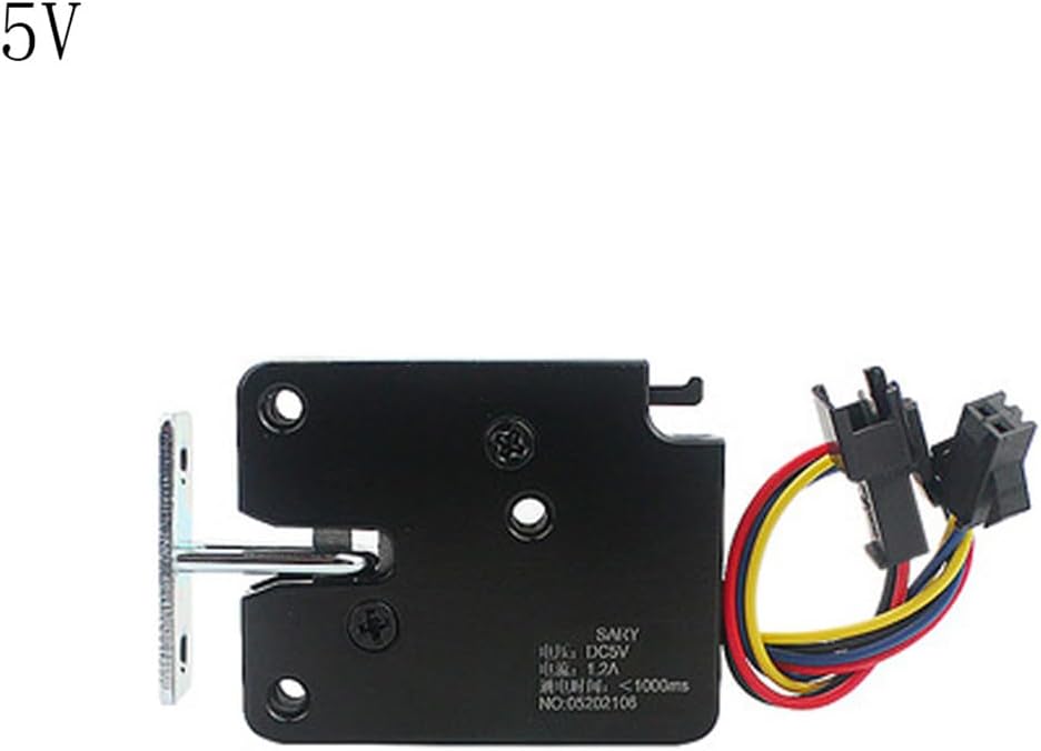DC 3V 5V 12V Small Electric Control Lock Locker Door Lock Unmanned Vending Machine Lock Locker Electric Lock (5V)