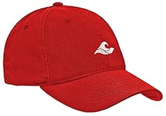 Red With White Embroidered Logo