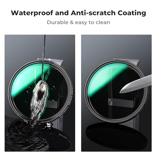 Filtre ND variable ND8-128 hydro pour objectif photo K&F Concept - 5