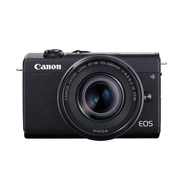 Canon EOS M200 Compact Mirrorless Digital Vlogging Camera with EFM 15