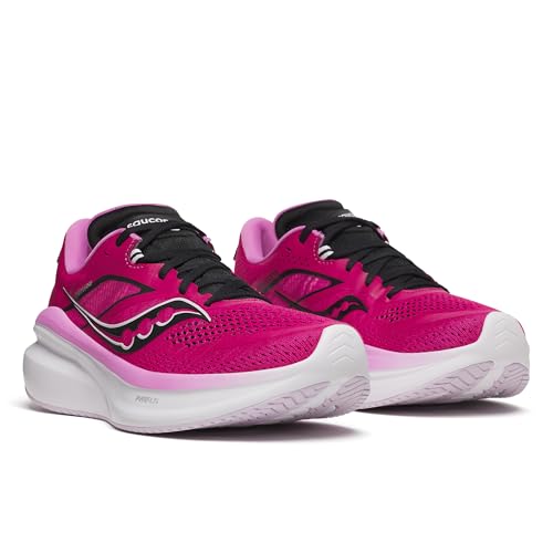 Saucony Women's Omni 22 Sneaker, Magenta, 5.5 - image 2