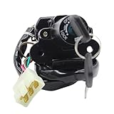 NBVLKH 6 Pin 7 Wire Ignition Key Switch Replacement for Motorcycle ZZR400 1993-2006 ZXR400 1991-1999 ZXR750 1991-1995 Ninja ZX9R 1994-1996 ZXR 750 J1991